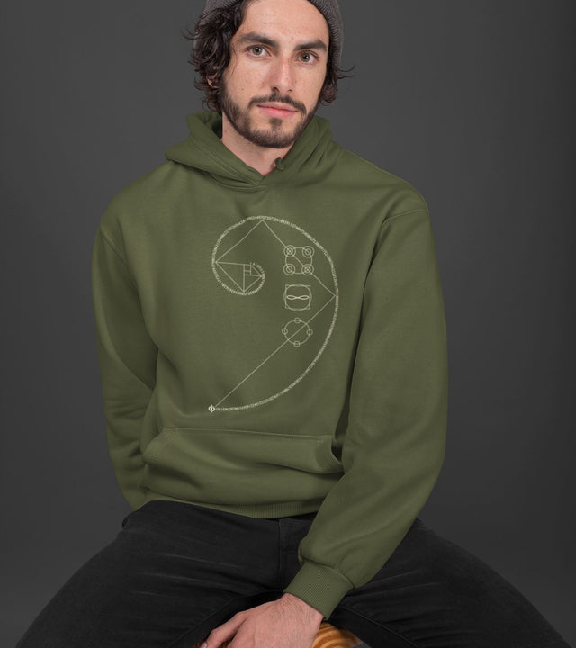 Phi Ф Unisex Hoodie - Auf Bestellung gefertigt - Farbauswahl