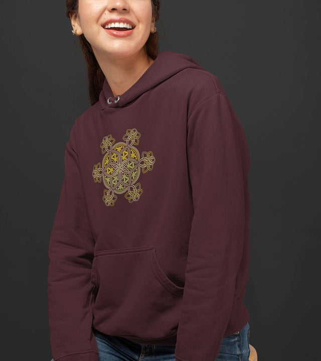 Flower of Life - YinYang - Unisex Hoodie - Made to order - Choice of Colours