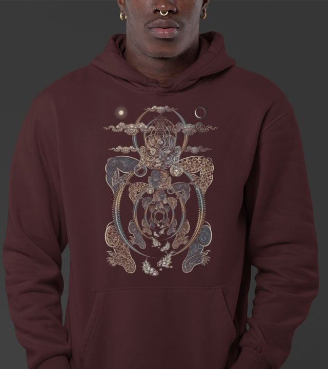 YogaBhoga Unisex Hoodie - Made to order - Choice of Colours