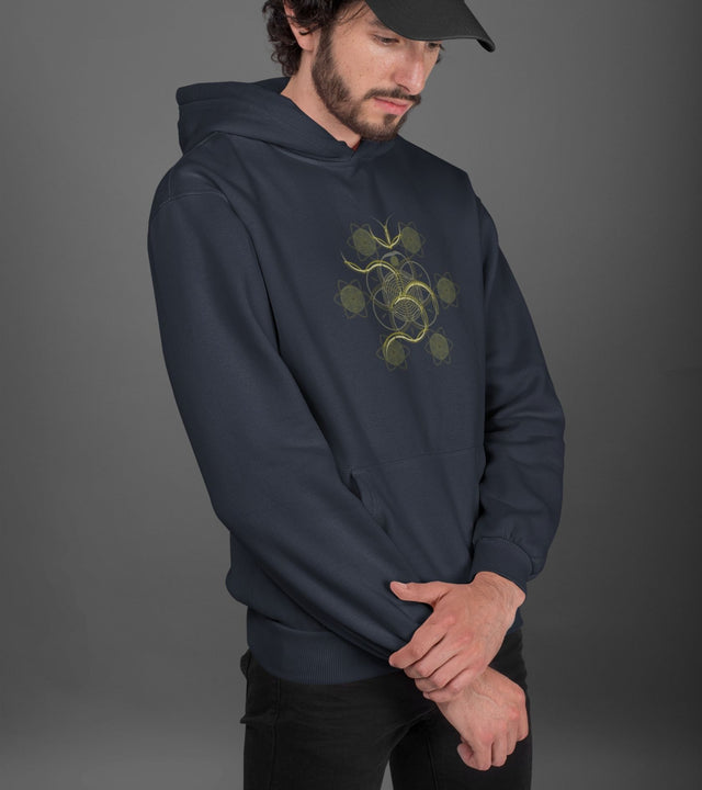 Blume des Lebens - OM - Unisex Hoodie - Auf Bestellung - Farbauswahl