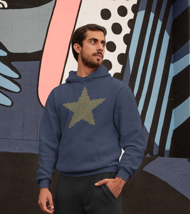 Penrose Star Unisex Hoodie - Auf Bestellung gefertigt - Farbwahl