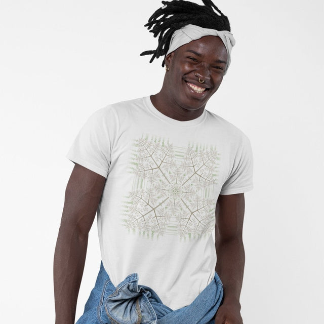 Fractal Forest Men T-Shirt - Made to order - Choice of Colours