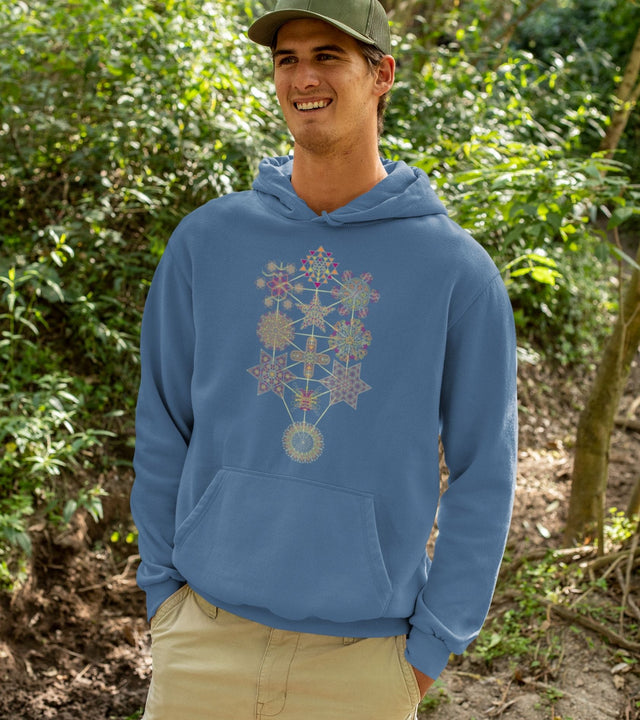 Symbol Baum Unisex Hoodie - Auf Bestellung gefertigt - Farbauswahl