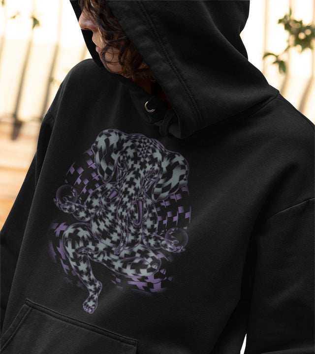 Ganesher Vibration Unisex Hoodie - Auf Bestellung gefertigt - Farbauswahl