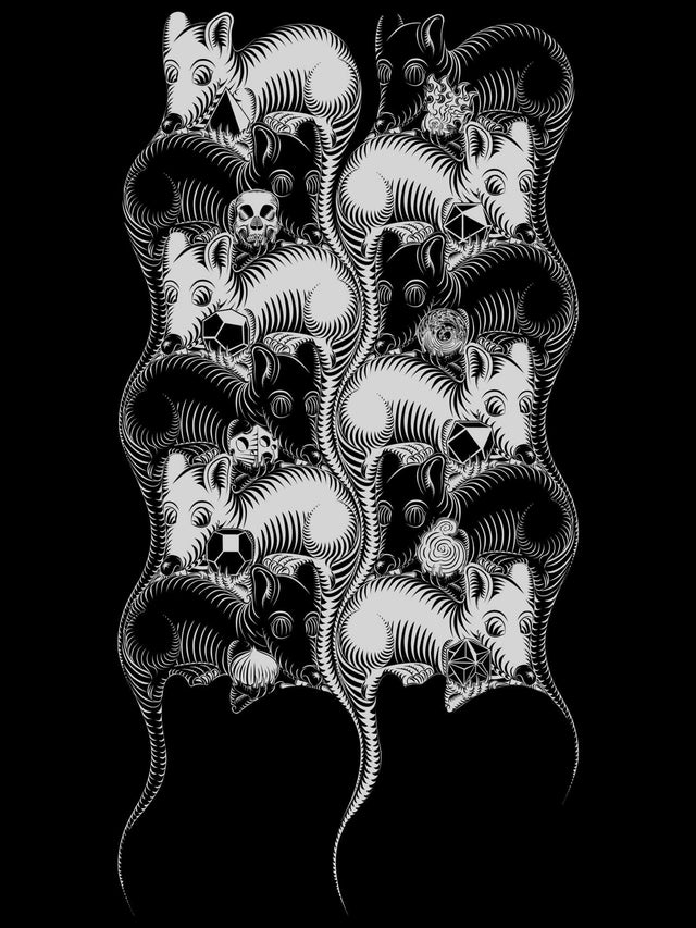 12 Mice Men T-Shirt - Made to order - Choice of Colours