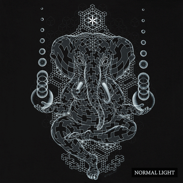 Ganescher Damen Loose T-Shirt - Schwarz