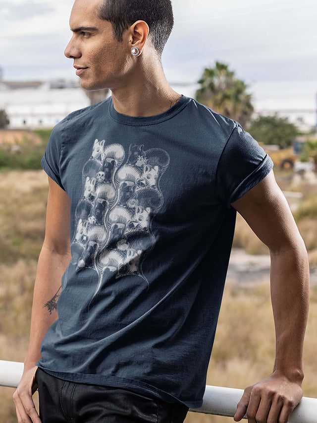 12 Mäuse Herren T-Shirt - Auf Bestellung gefertigt - Farbauswahl