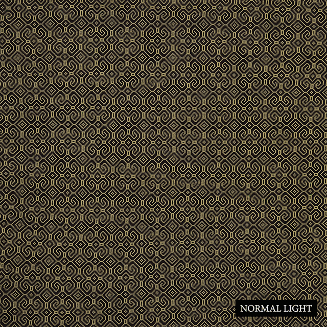 Shipibo-Conibo Glow Neck Gaiter - Black