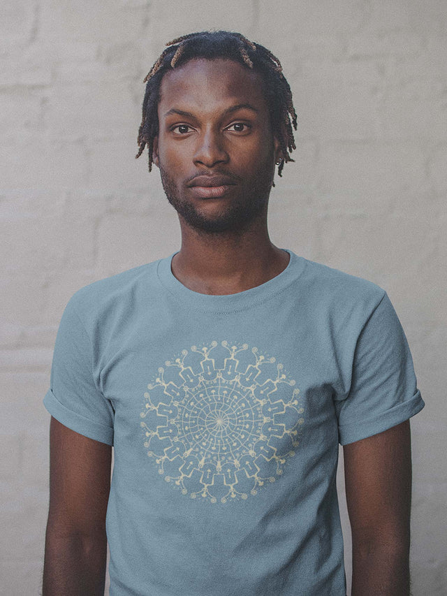 Shrooms Hora Glow Made to Order Men T-shirt - Choice of Colours