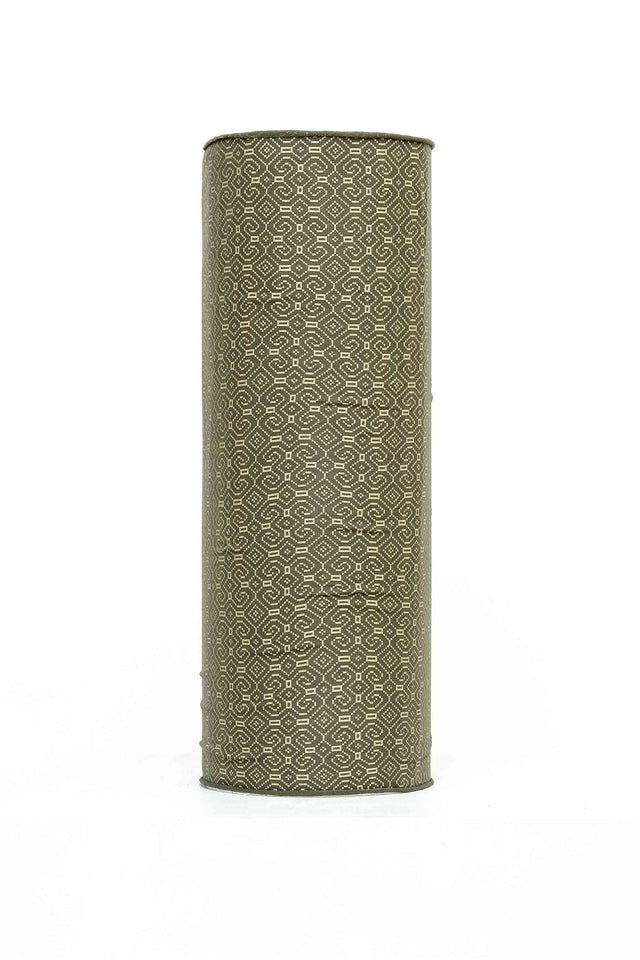 Shipibo-Conibo Gold Neck Gaiter - Olive