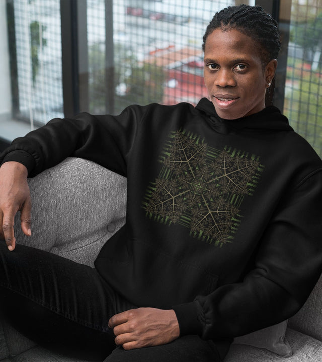 Fractal Forest Unisex Hoodie - Made to order - Choice of Colours
