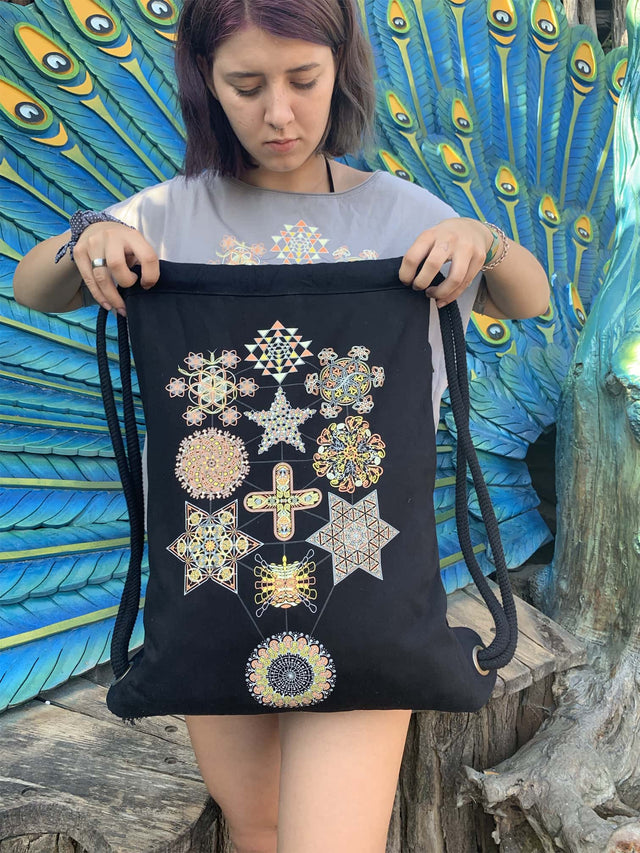 Symbol Tree Drawstring Bag - symbolika