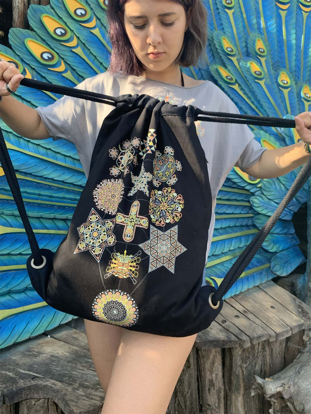 Symbol Tree Drawstring Bag - symbolika