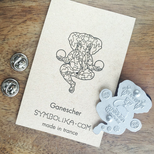 Ganesh Vibration Lapel Pin - symbolika