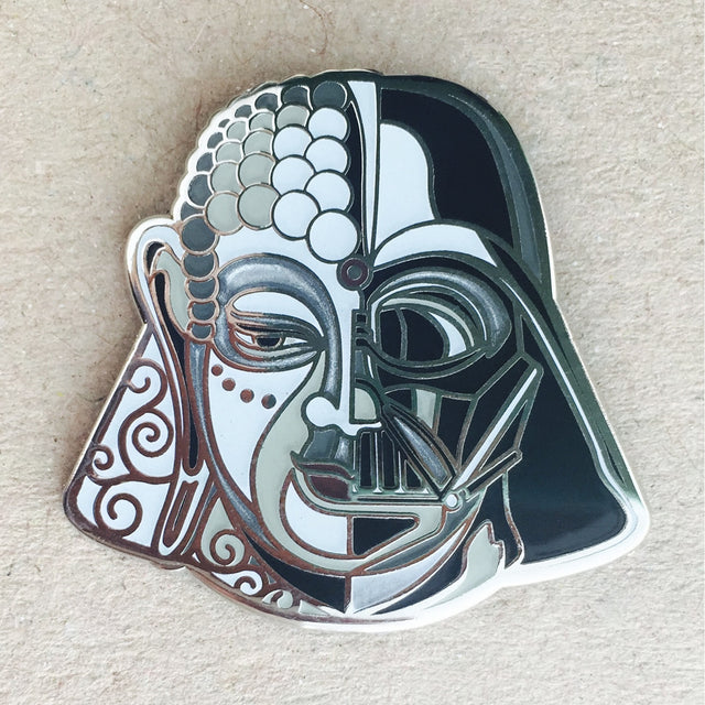 Darthbuddha Lapel Pin - symbolika
