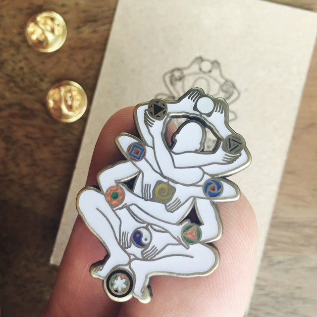 Dance Like A Tree Lapel Pin - symbolika