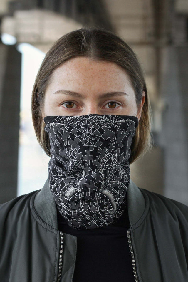 Ganescher Neck Face Mask - Black