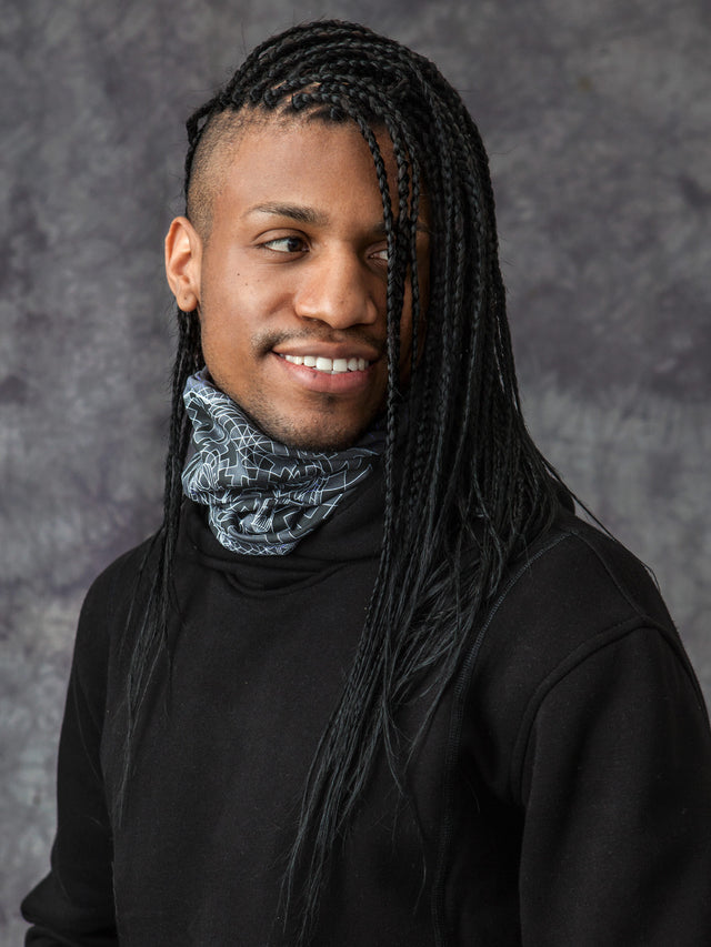 Ganescher Face Mask - Grey - symbolika