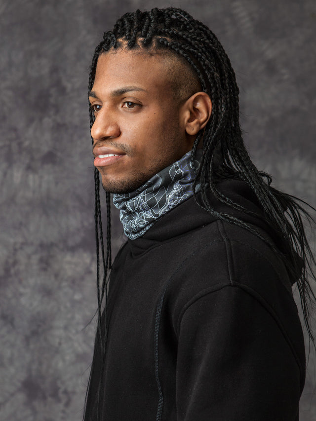 Ganescher Face Mask - Grey - symbolika