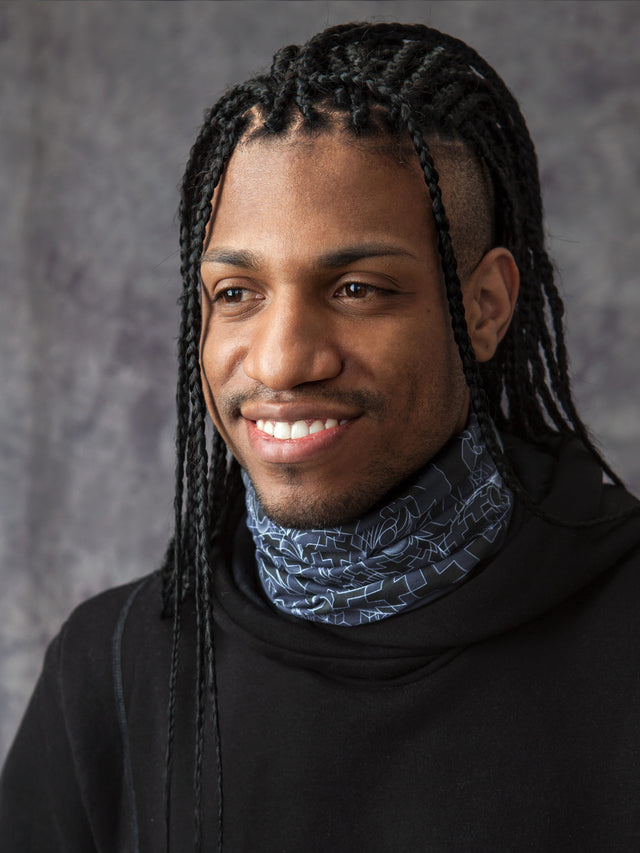 Ganescher Face Mask - Grey - symbolika