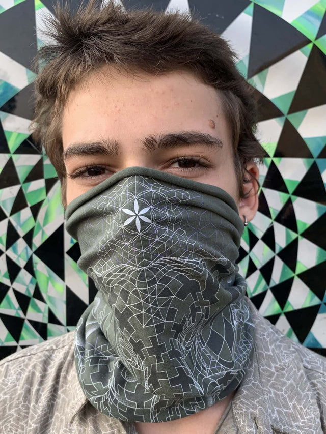 Ganescher Face Mask - Olive - symbolika