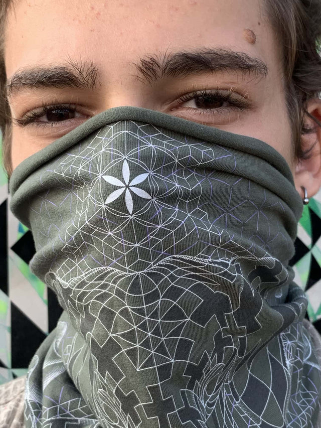 Ganescher Face Mask - Olive - symbolika