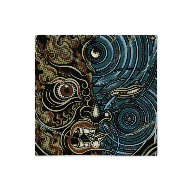 Set of 3 Yogabhoga Faces Cushion