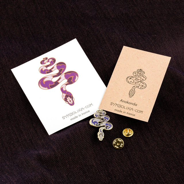 Pin de solapa de Anakonda