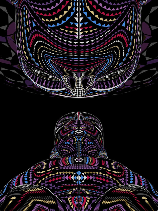 DMT HD Grey - Meridian Awakening Men's T-Shirt