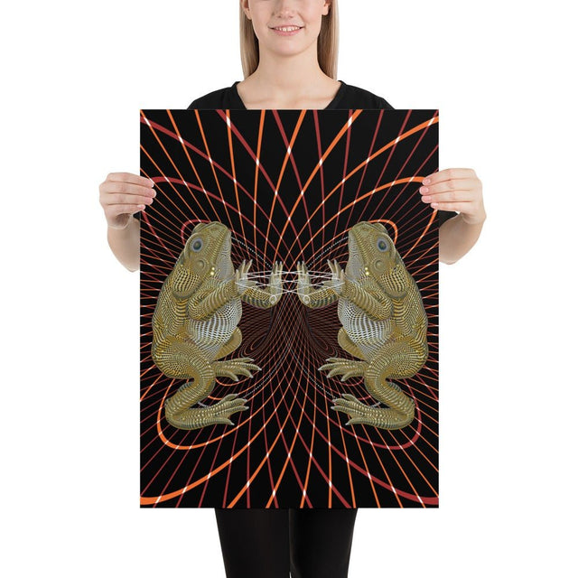 Bufo Alvarius Giclée Poster