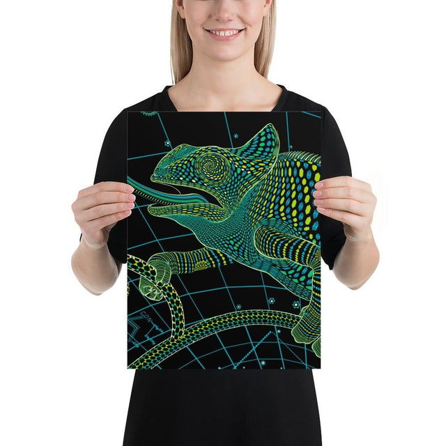 The BluePrint 1 - Land - Giclée Poster