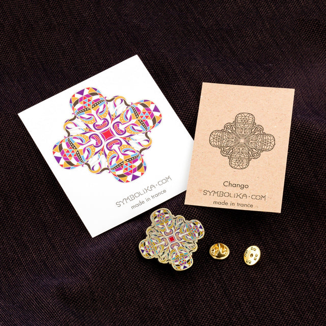 Chango Lapel Pin