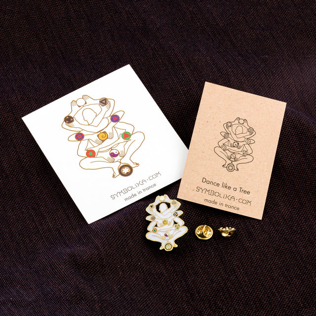 Dance Like A Tree Lapel Pin - symbolika