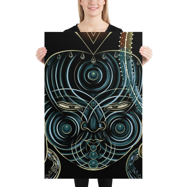 WaterFace Poster 24"x36"