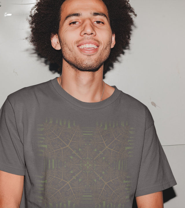 Fractal Forest Men T-Shirt - Made to order - Choice of Colours