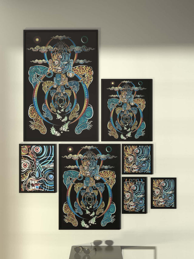 YogaBhoga Framed Poster