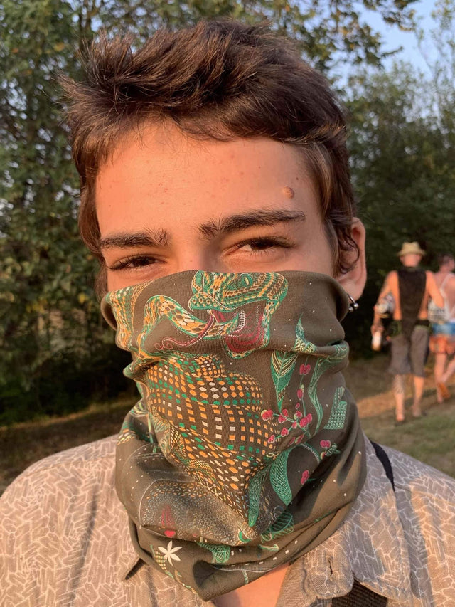 Aya Neck Gaiter - Olive