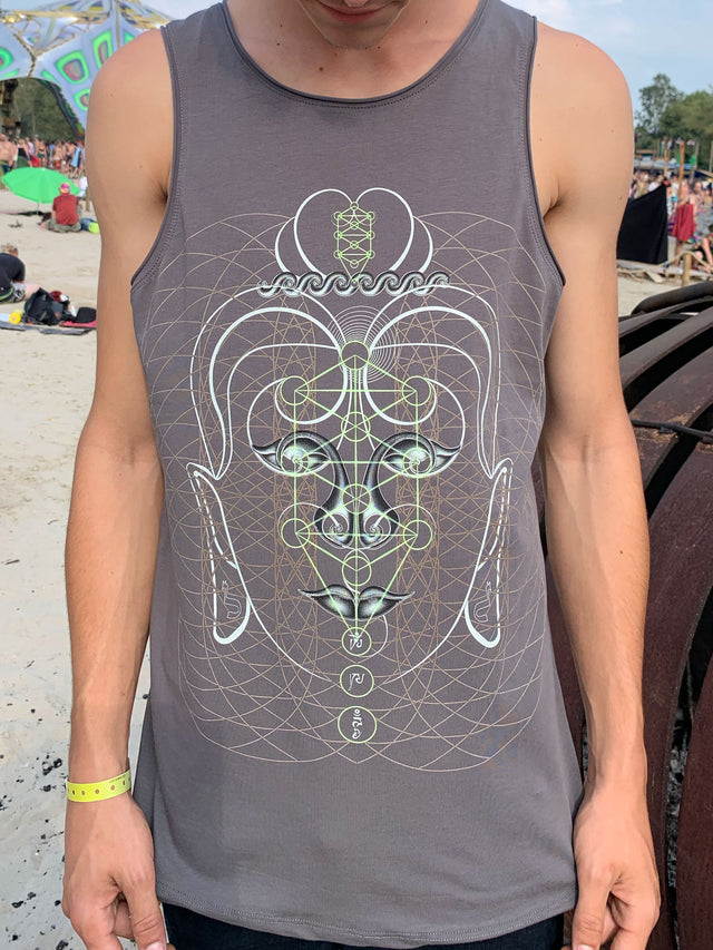 Buddha Vibes Hung Men Tank Top - symbolika