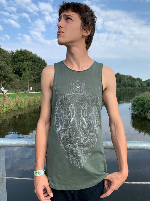 Ganescher Men Tank Top - symbolika