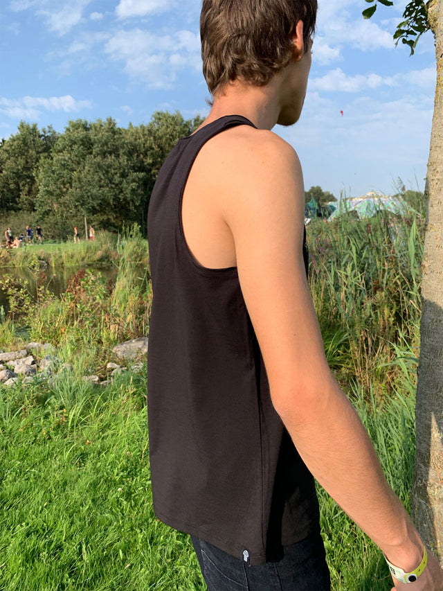 Symbol Tree Herren Tank Top - Schwarz