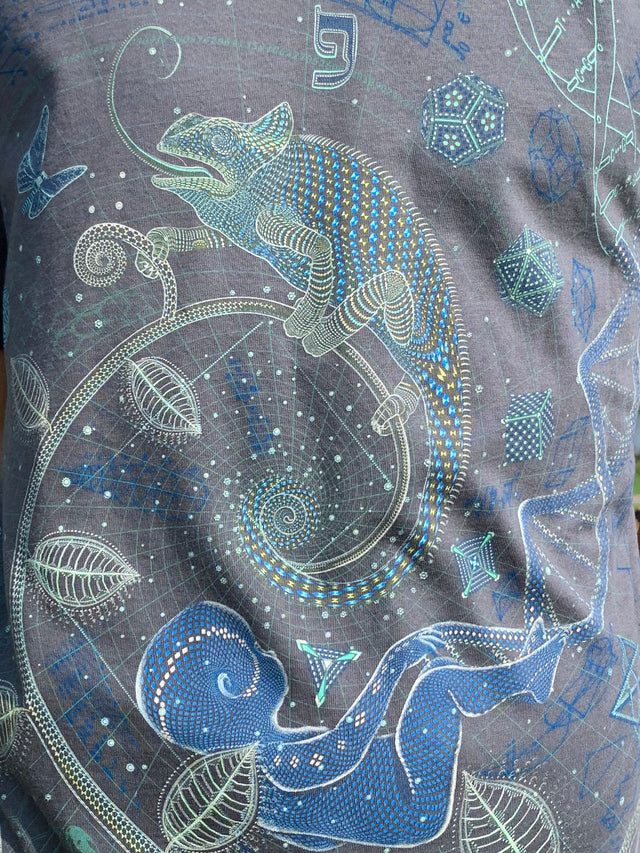 The Blue Print 1 Land Men T-Shirt - symbolika