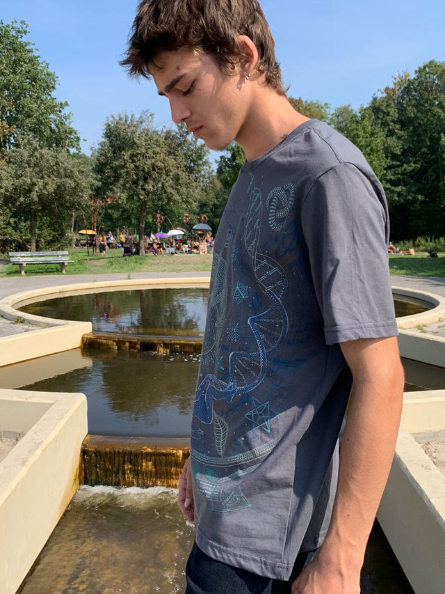 The Blue Print 1 Land Men T-Shirt - symbolika