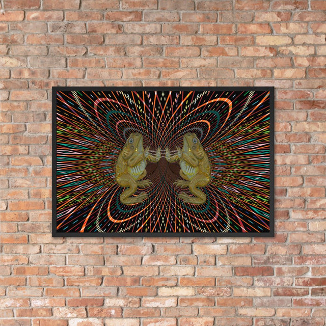 Bufo Alvarius Framed poster