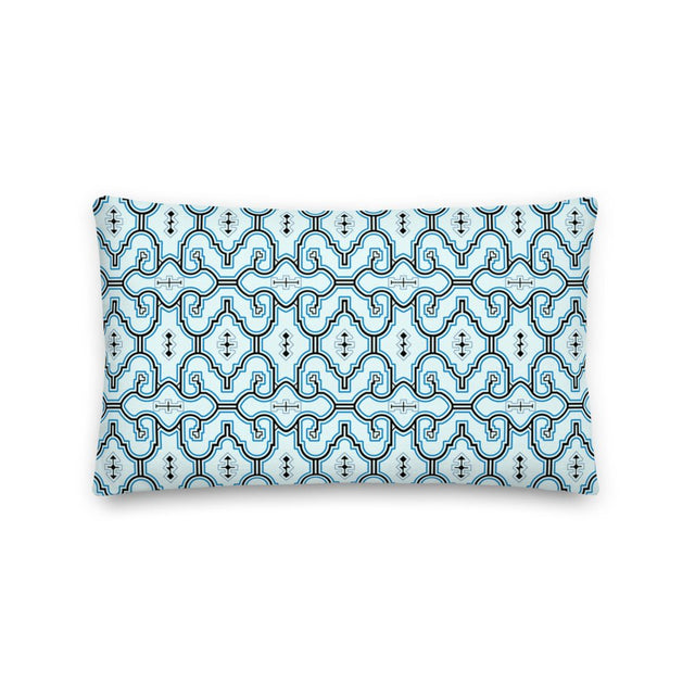 Shipibo Classic - Rectangular Pillow - symbolika