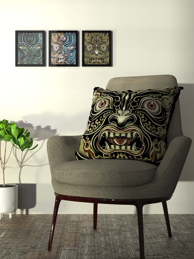 Yogabhoga Feuer-Gesichtskissen