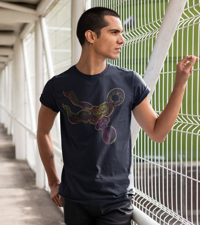 Scissored Men T-Shirt - Made to order - Choice of Colours