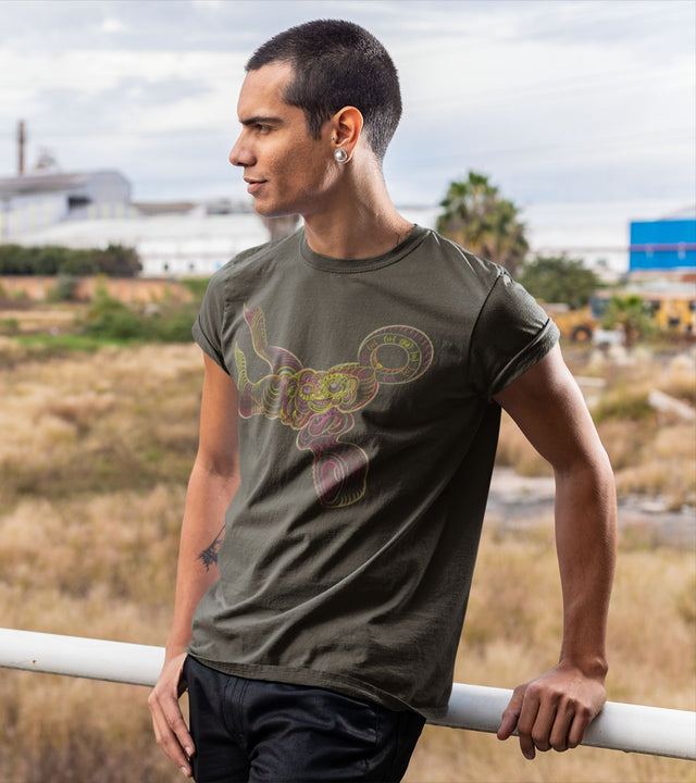 Scissored Men T-Shirt - Made to order - Choice of Colours