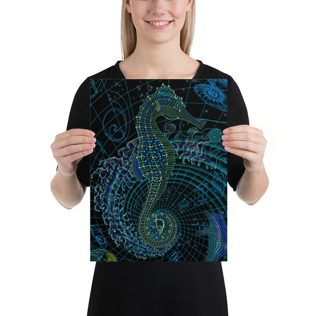 The BluePrint 2 - Sea - Giclée Poster