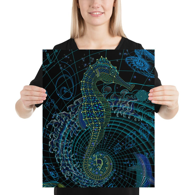 The BluePrint 2 - Sea - Giclée Poster