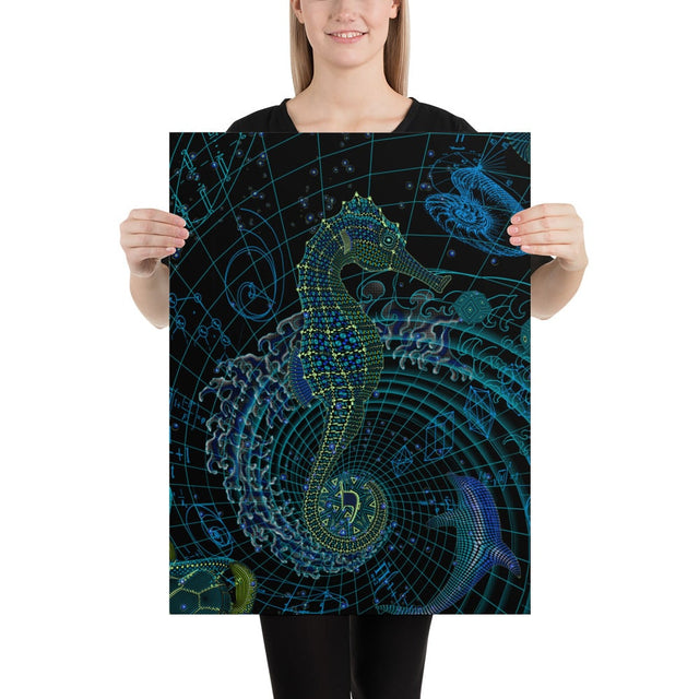 The BluePrint 2 - Sea - Giclée Poster